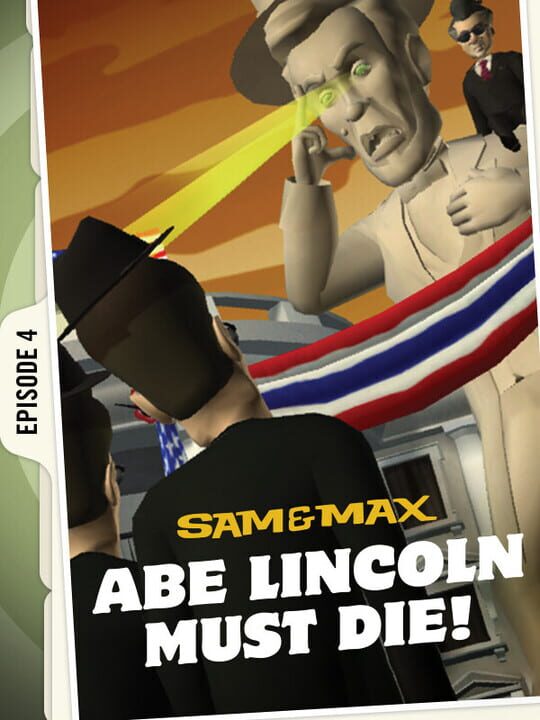 Box art for the game titled Sam & Max: Save the World - Episode 4: Abe Lincoln Must Die!