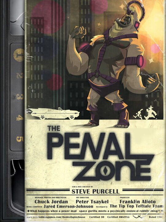 Box art for the game titled Sam & Max: The Devil's Playhouse - Episode 1: The Penal Zone