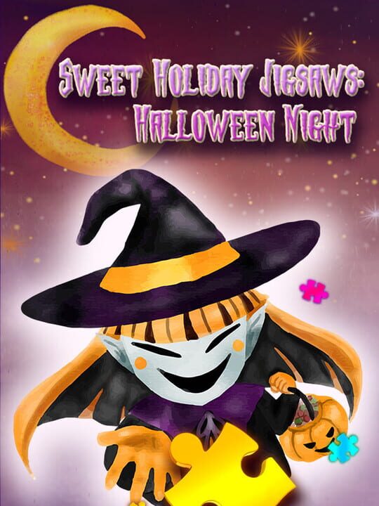 Sweet Holiday Jigsaws: Halloween Night cover art