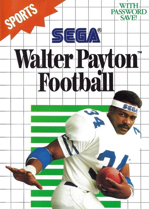 Walter Payton Football cover art