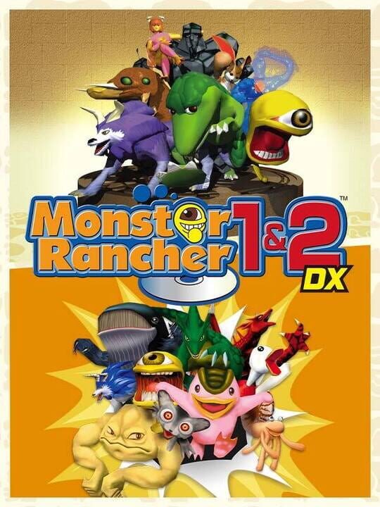 Monster Rancher 1 & 2 DX cover