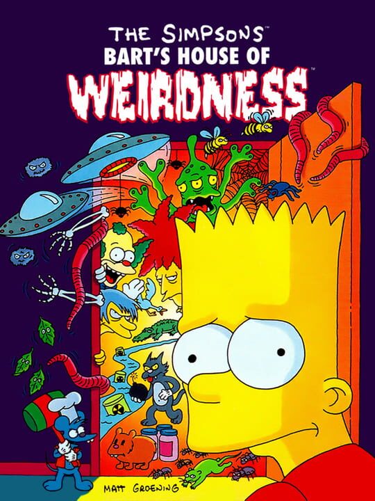 The Simpsons: Bart's House of Weirdness cover art
