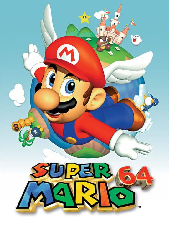Super Mario 64 cover art