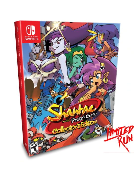 Shantae and the Pirate's Curse: Collector's Edition cover art