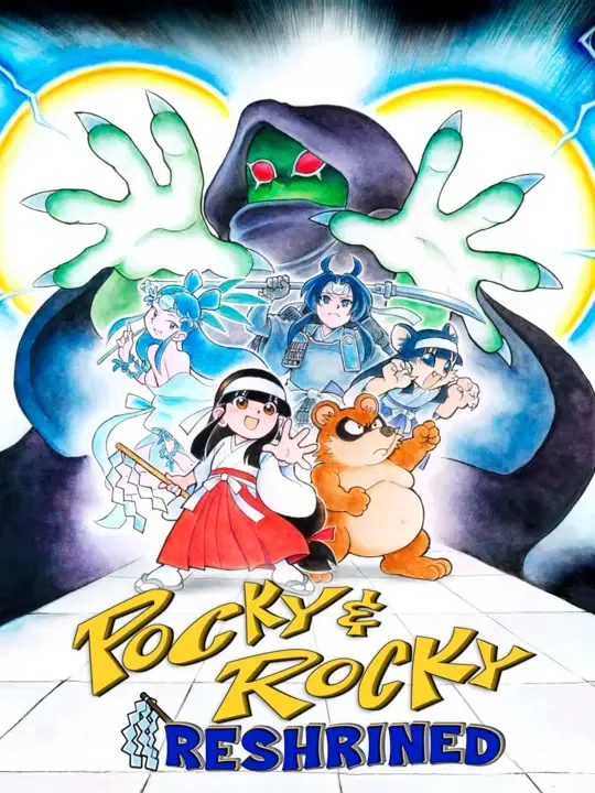 Pocky & Rocky Reshrined cover art