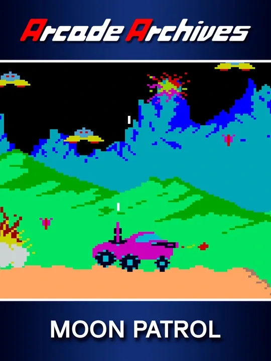 Arcade Archives: Moon Patrol cover art