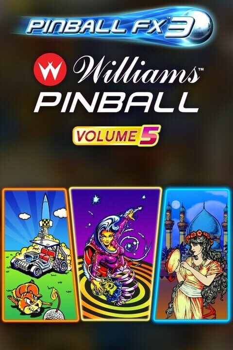 Pinball FX3: Williams Pinball - Volume 5 cover
