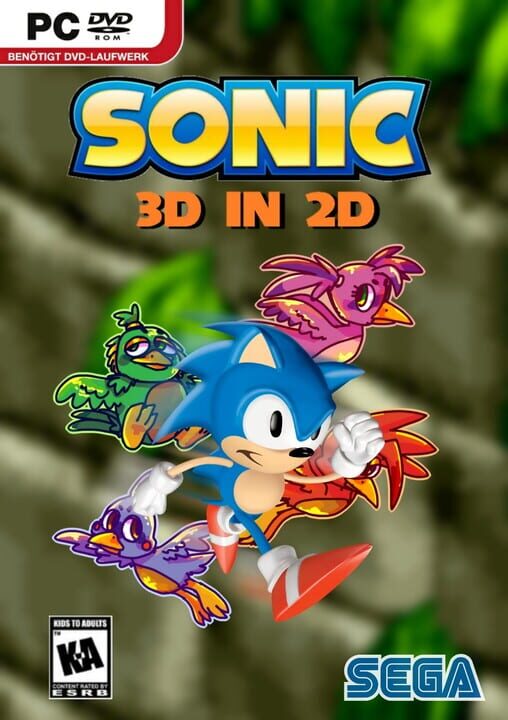 Sonic 3D in 2D cover art