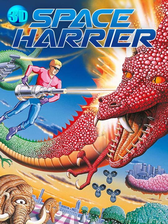 3D Space Harrier cover