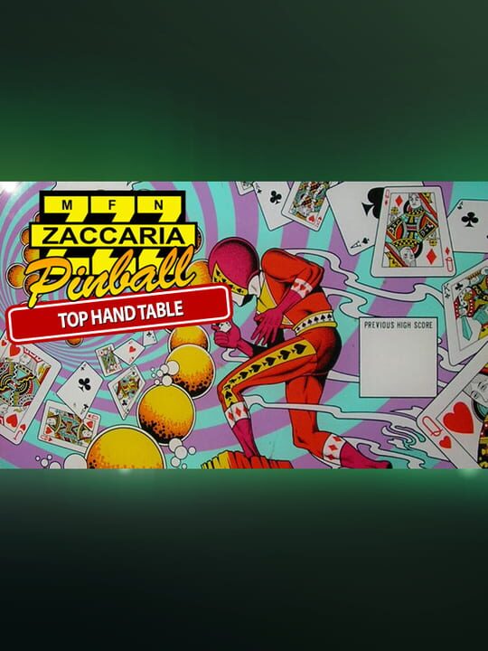 Zaccaria Pinball: Top Hand Table cover