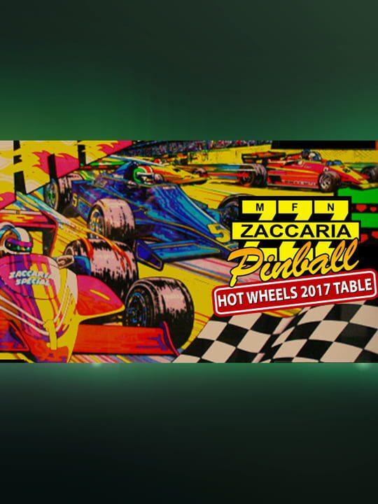 Zaccaria Pinball: Hot Wheels 2017 Table cover