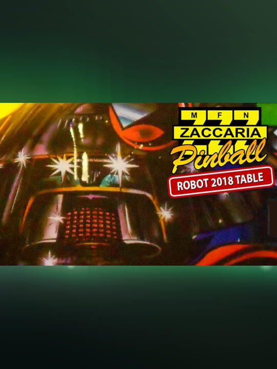 Zaccaria Pinball: Robot 2018 Table cover