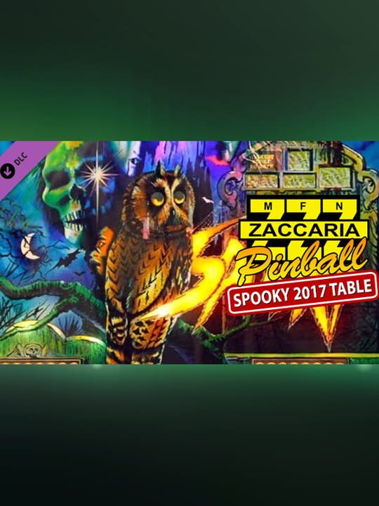 Zaccaria Pinball: Spooky 2017 Table cover