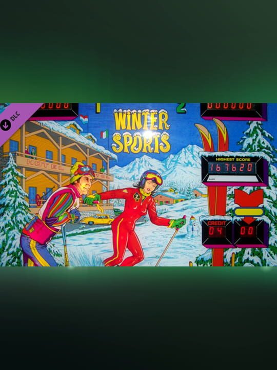 Zaccaria Pinball: Winter Sports Table cover