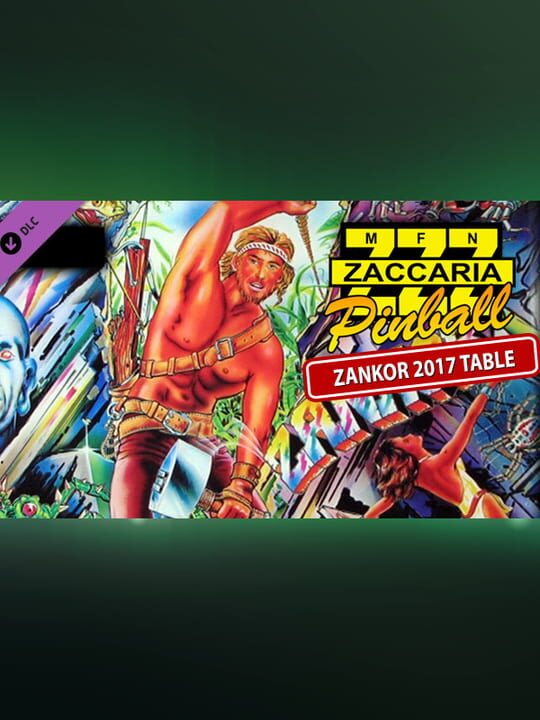 Zaccaria Pinball: Zankor 2017 Table cover