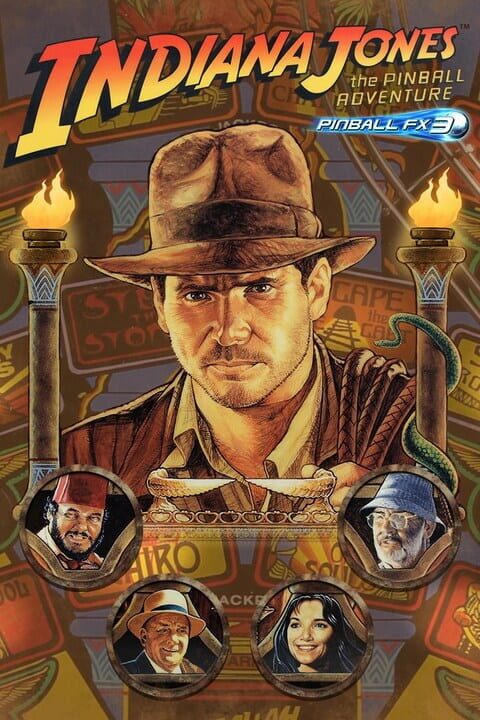 Pinball FX3: Indiana Jones - The Pinball Adventure cover