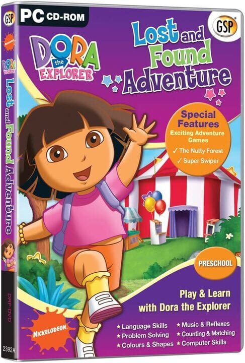 Dora the Explorer: Lost and Found Adventure cover art