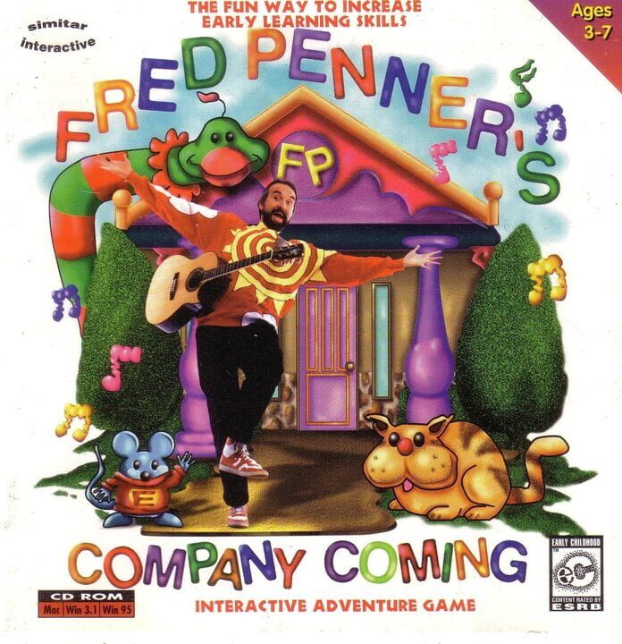 Fred Penner's Company Coming cover art