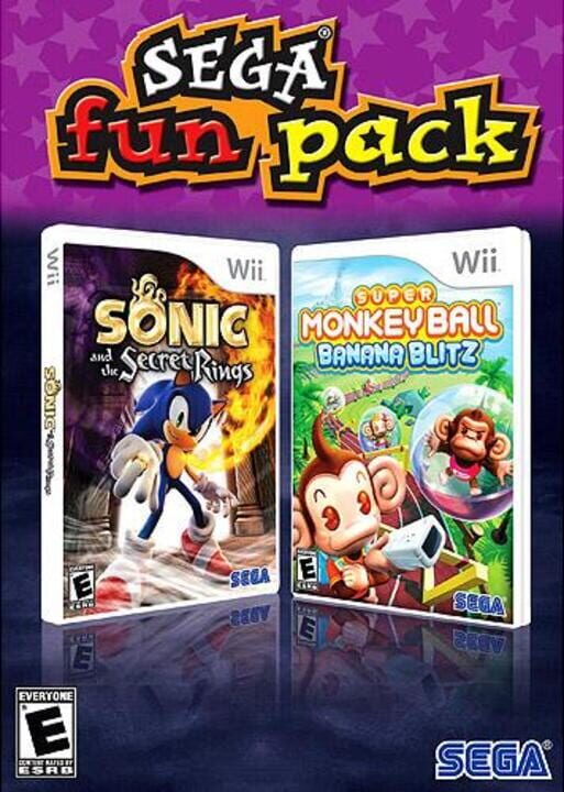 Sega Fun Pack: Sonic and the Secret Rings & Super Monkey Ball Banana Blitz cover art
