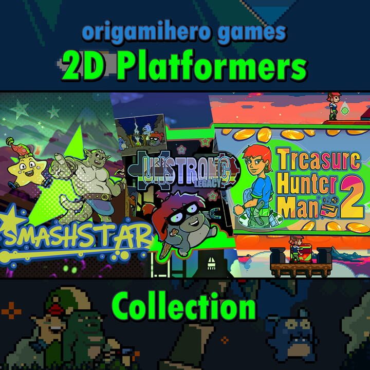 Origamihero Games 2D Platformer Collection cover art