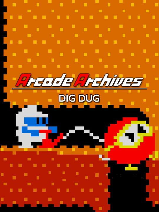 Arcade Archives: Dig Dug cover