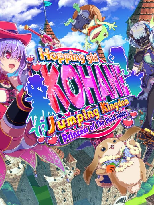 Hopping girl Kohane Jumping Kingdom: Princess of the Black Rabbit cover