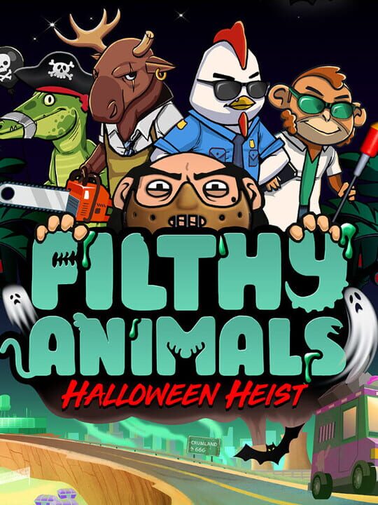 Filthy Animals: Halloween Heist cover art