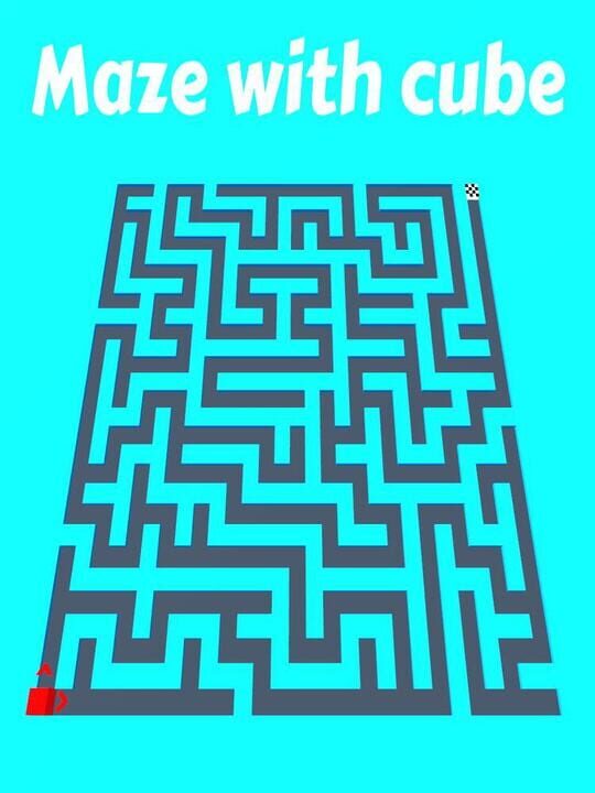 Maze with cube cover