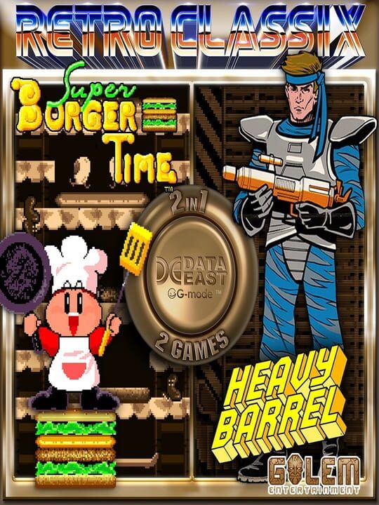 Retro Classix 2-in-1 Pack: Heavy Barrel & Super Burger Time cover
