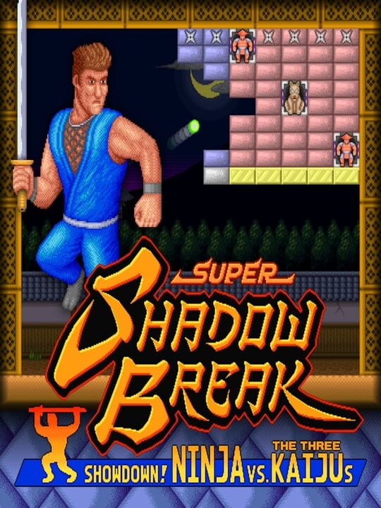 Super Shadow Break: Showdown! Ninja vs. The Three Kaijus cover