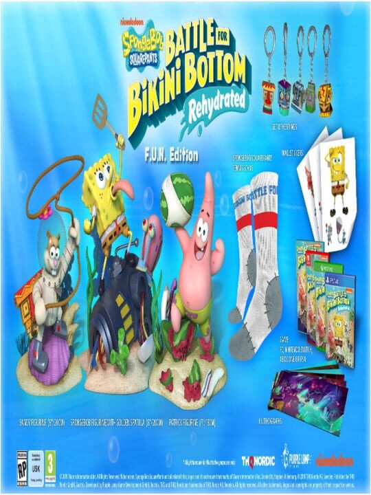 Spongebob SquarePants: Battle for Bikini Bottom - Rehydrated: F.U.N. Edition cover