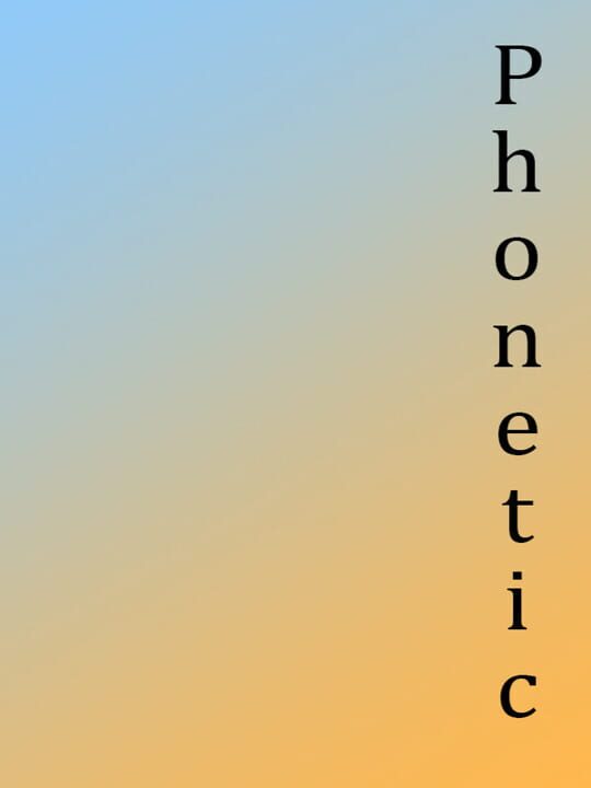 Phonetic cover art