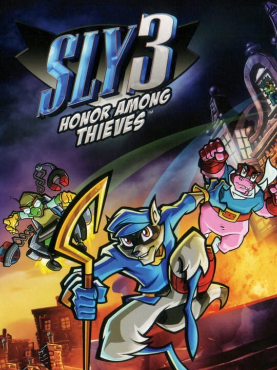 Box art for the game titled Sly 3: Honor Among Thieves