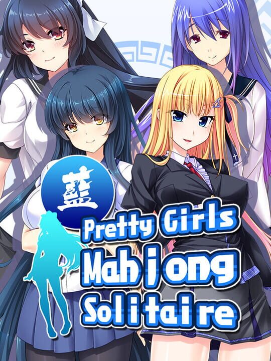 Pretty Girls Mahjong Solitaire: Blue cover