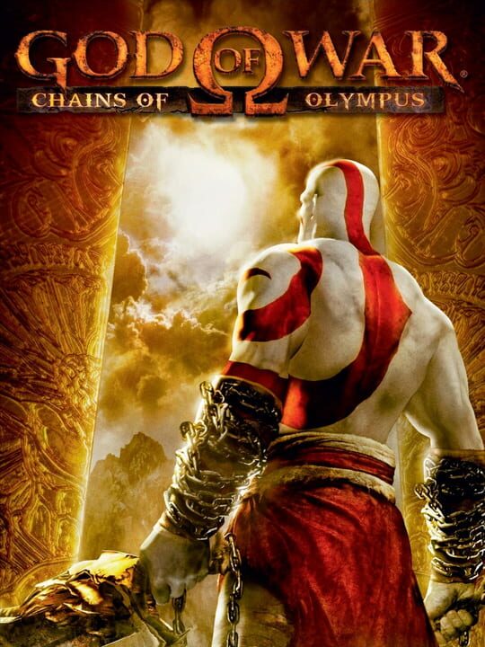 Box art for the game titled God of War: Chains of Olympus