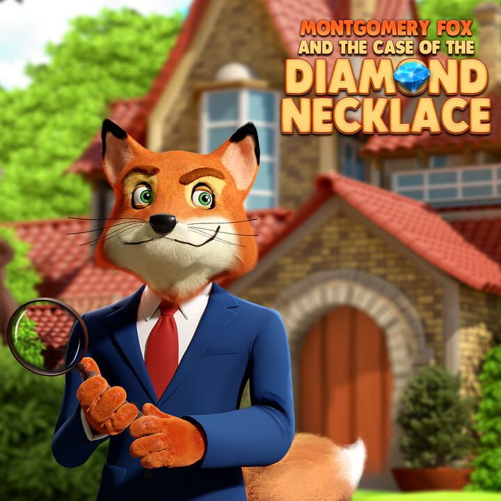 Montgomery Fox and the Case of the Diamond Necklace cover