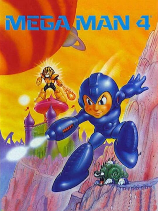 Mega Man 4 cover