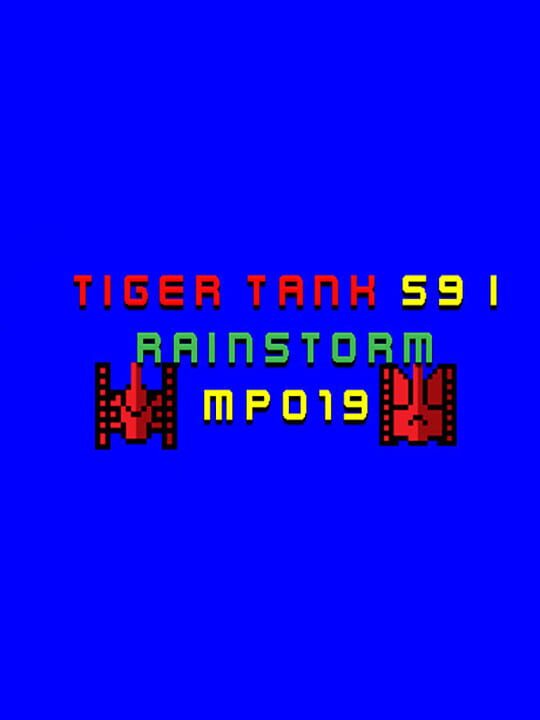 Tiger Tank 59 I: Rainstorm MP019 cover art