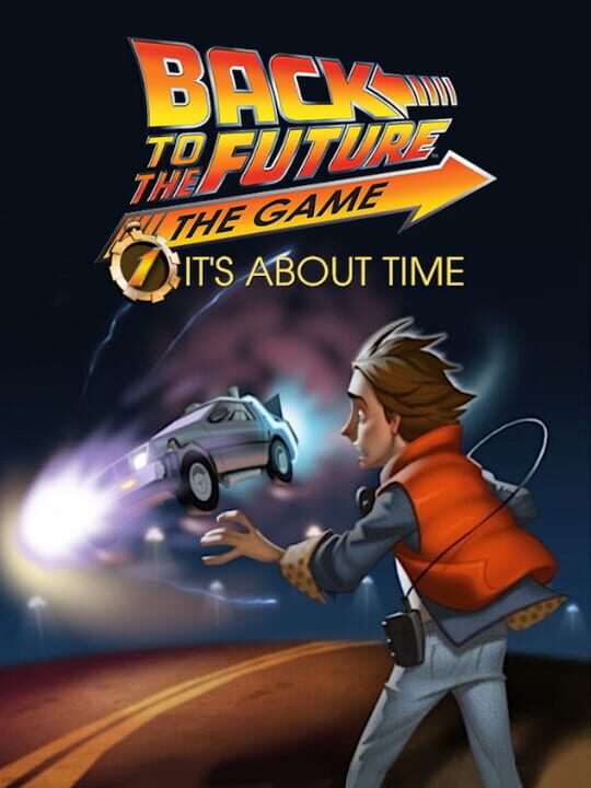 Box art for the game titled Back to the Future: The Game - Episode 1: It's About Time