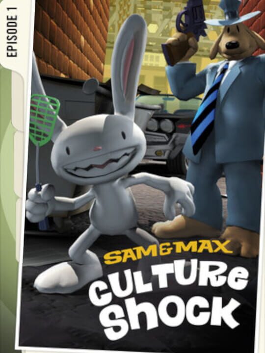 Box art for the game titled Sam & Max: Save the World - Episode 1: Culture Shock