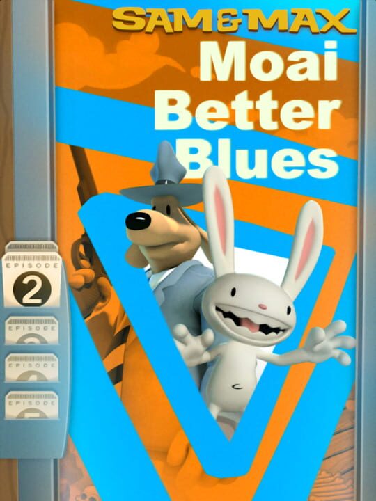 Box art for the game titled Sam & Max: Beyond Time and Space - Episode 2: Moai Better Blues