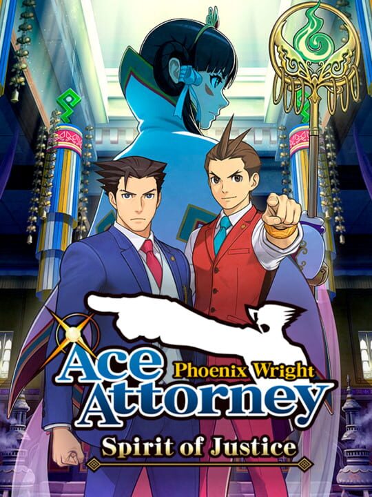 Box art for the game titled Phoenix Wright: Ace Attorney - Spirit of Justice