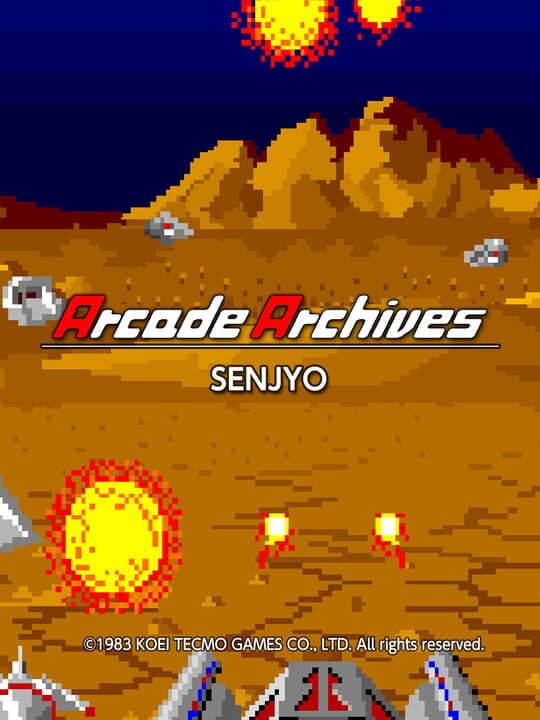 Arcade Archives: Senjyo cover