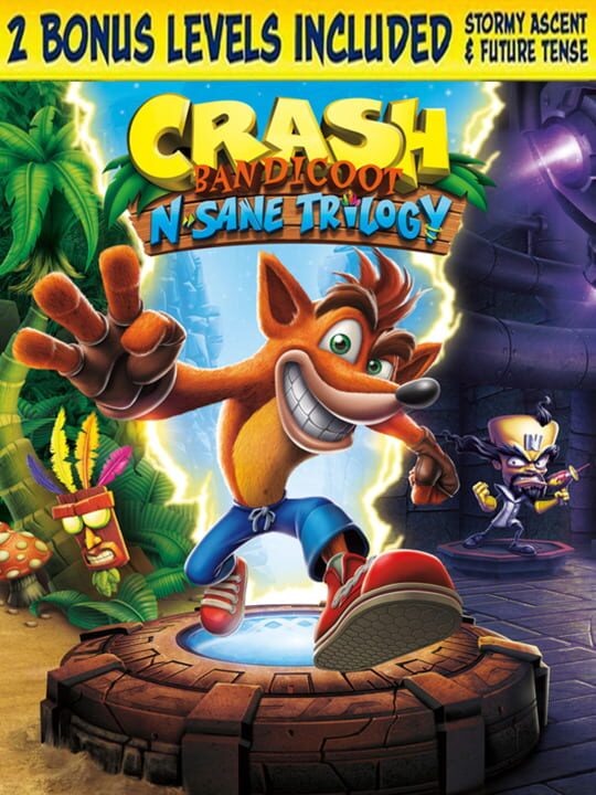 Crash Bandicoot N. Sane Trilogy: Bonus Edition cover art