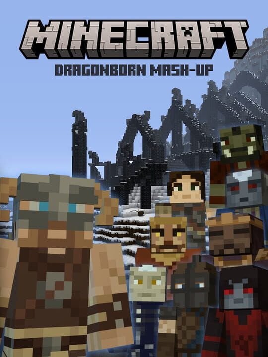 Minecraft: Dragonborn Mash-up cover