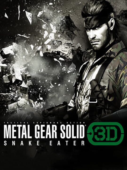 Metal Gear Solid: Snake Eater 3D cover