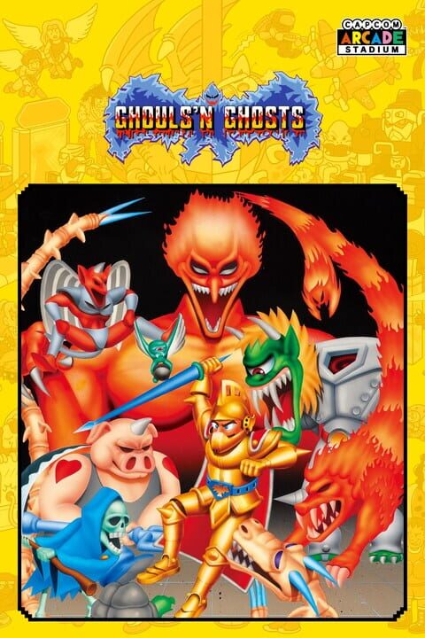 Capcom Arcade Stadium: Ghouls 'n Ghosts cover
