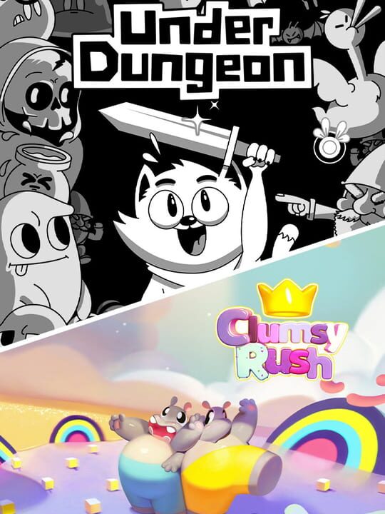 UnderDungeon + Clumsy Rush cover art