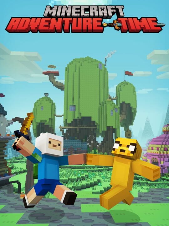 Minecraft: Adventure Time Mash-up cover
