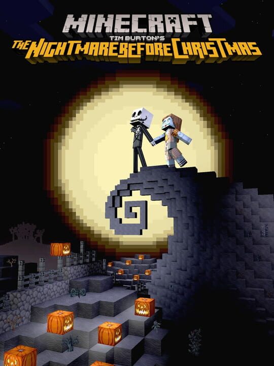 Minecraft: The Nightmare Before Christmas Mash-up cover